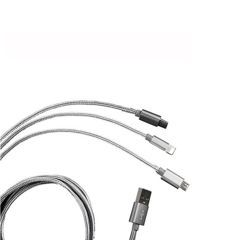 Romoss 3 in 1 Fast Charging cable for iPhone / Type-C / Micro 2.4A - CB25A